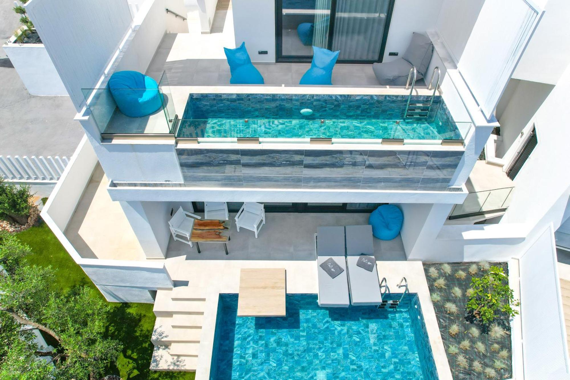 Mythodea Prive Luxury Suites Chrysi Ammoudia Exterior photo